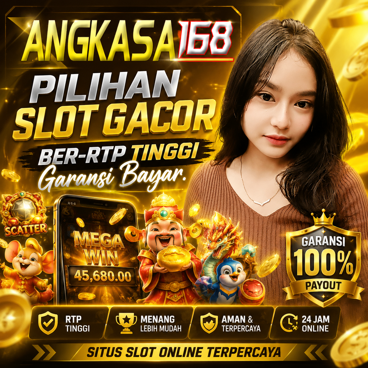 Galeri foto ANGKASA168 : Menjelajahi Dunia Game Online dalam Satu Akses di Jakarta